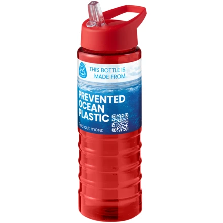 H2O Active® Eco Treble bidon z pokrywką z tutką o pojemności 750 ml (NPC-21048208)