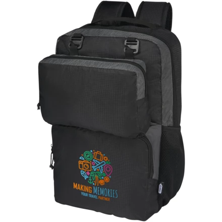 Trailhead plecak na 15-calowego laptopa o pojemności 14 l z recyklingu z certyfikatem GRS (NPC-12068290)