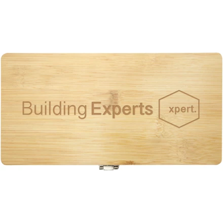 Rivet 19-częściowy zestaw narzędzi z bambusa/tworzyw sztucznych pochodzących z recyklingu (NPC-10457806)