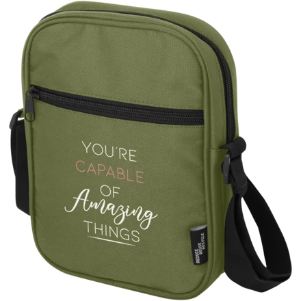 Byron torba na ramię o pojemności 2 l wykonana z materiałów z recyklingu z certyfikatem GRS (NPC-13005360)