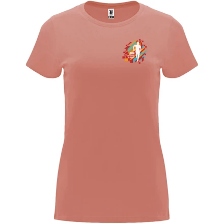 Capri koszulka damska z krótkim rękawem - 3XL (NPC-R66833K6)