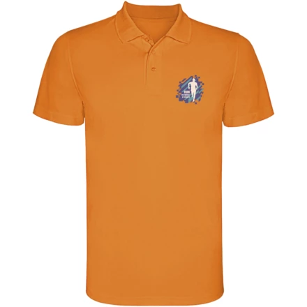 Monzha sportowa koszulka męska polo z krótkim rękawem - 3XL (NPC-R04043L6)