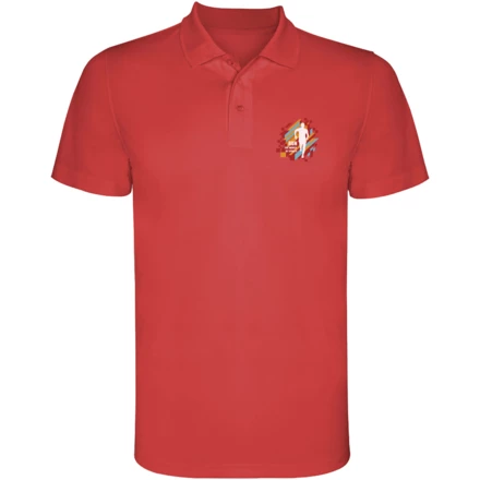 Monzha sportowa koszulka męska polo z krótkim rękawem - XL (NPC-R04044I4)