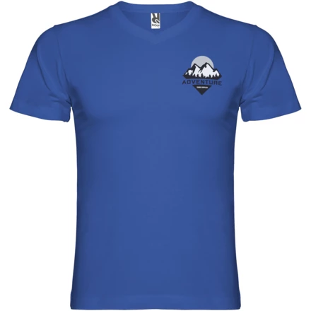 Samoyedo koszulka męska z krótkim rękawem i dekoltem w serek - 3XL (NPC-R65034T6)