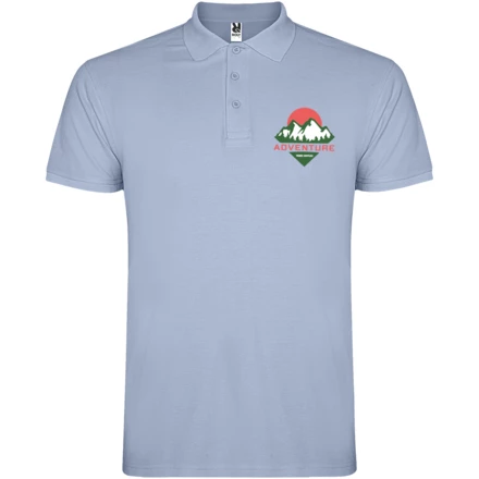 Star koszulka męska polo z krótkim rękawem - 2XL (NPC-R66381W5)