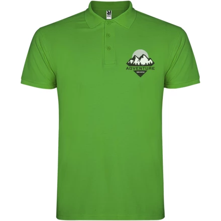 Star koszulka męska polo z krótkim rękawem - 2XL (NPC-R66385C5)