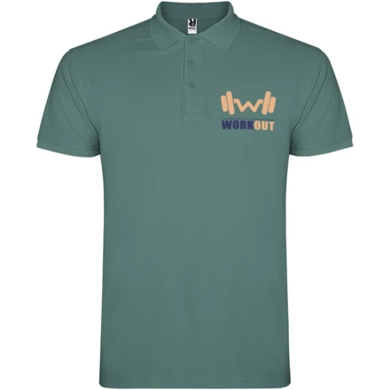 Star koszulka męska polo z krótkim rękawem - 2XL (NPC-R6638A35)