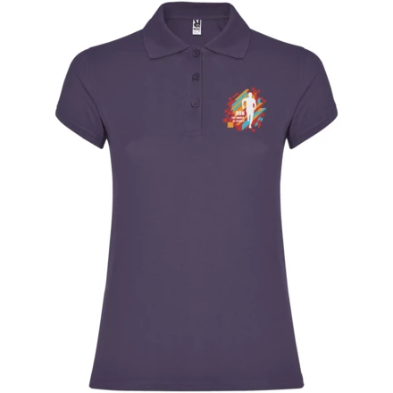 Star koszulka damska polo z krótkim rękawem - 2XL (NPC-R66342W5)
