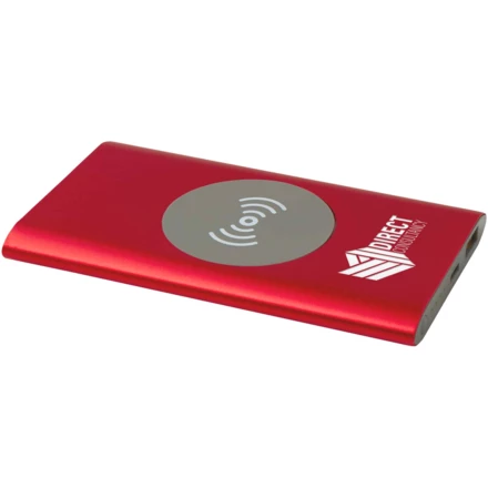 Juice bezprzewodowy powerbank o pojemności 4000 mAh Type-C z aluminium pochodzącego z recyklingu (NPC-12438421)