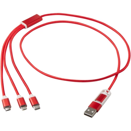 Versatile kabel do ładowania 5-1 z aluminium z recyklingu (NPC-12438621)
