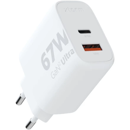 Xtorm XEC067 GaN² Ultra ładowarka ścienna o mocy 67 W (NPC-12439301)