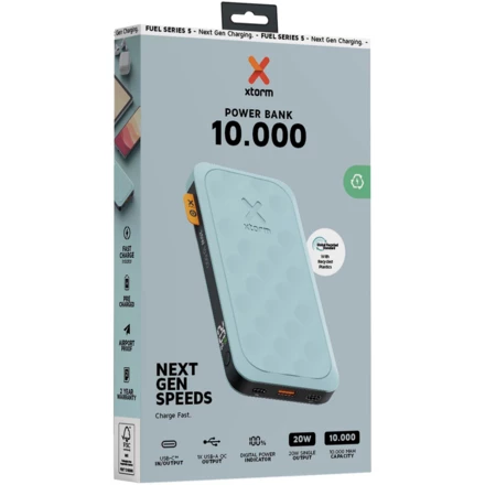 Seria Xtorm FS510 Fuel powerbank o pojemności 10 000 mAh i mocy 20 W (NPC-12439851)