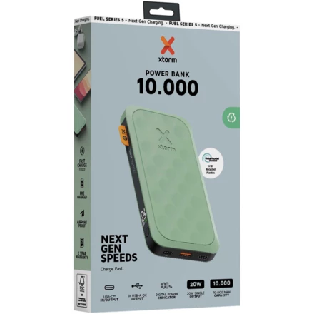 Seria Xtorm FS510 Fuel powerbank o pojemności 10 000 mAh i mocy 20 W (NPC-12439862)