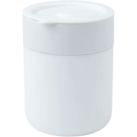 Java kubek ceramiczny z silikonową osłoną i plastikową pokrywką 330 ml (NPC-10080801)