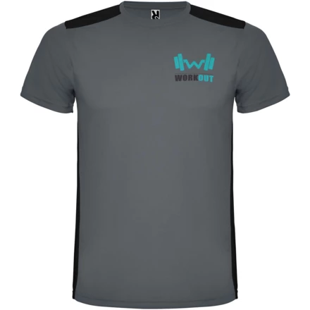 Detroit sportowa koszulka unisex z krótkim rękawem - 2XL (NPC-R66529M5)