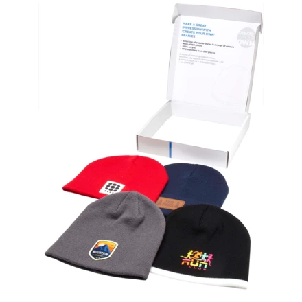 Pudełko z czapkami typu beanie (NPC-1PW00901)