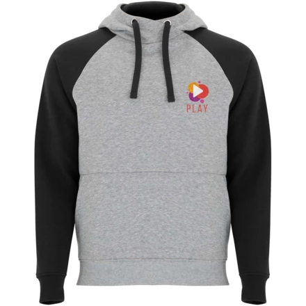 Badet dwukolorowa bluza z kapturem unisex - XS (NPC-R10588J0)