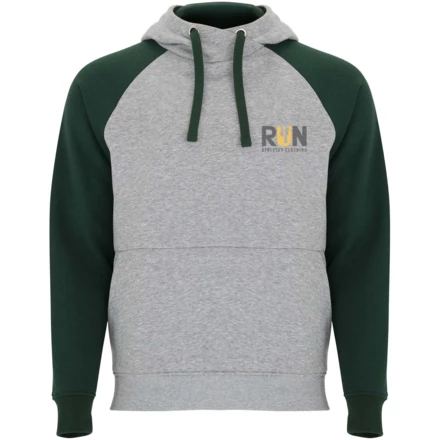 Badet dwukolorowa bluza z kapturem unisex - 2XL (NPC-R1058B45)