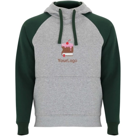 Badet dziecięca dwukolorowa bluza z kapturem - 5/6 (NPC-K1058B4E)