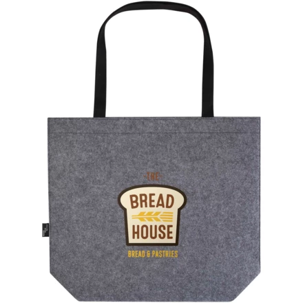 Felta torba z dnem na zakupy wykonana z filcu z recyklingu posiadającego certyfikat GRS o pojemności 20 l (NPC-13007582)