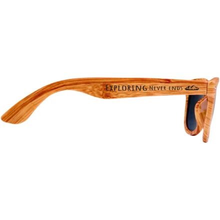 Okulary przeciwsłoneczne Mira z oprawkami z imitacji drewna (NPC-12705106)