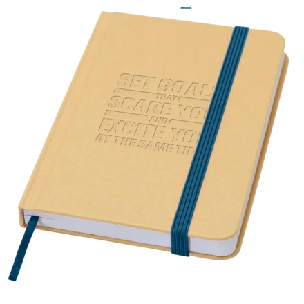 Reed notatnik A6 z twardą okładką z materiałów z recyklingu i gładkimi stronami (NPC-10602251)