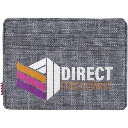 Herschel Charlie uchwyt na kartę RFID wykonany z materiałów z recyklingu (NPC-12075680)