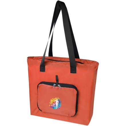 Składana torba na zakupy EcoFold z materiału RPET, o pojemności 16 l (NPC-13009132)