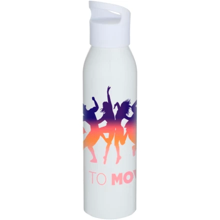 Sky jednościenna butelka na wodę o pojemności 650 ml wykonana ze stali nierdzewnej z recyklingu z certyfikatem RCS (NPC-10086801)