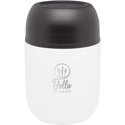 Supo dwuścienny pojemnik śniadaniowy ze stali nierdzewnej z recyklingu o pojemności 480 ml (NPC-11342101)