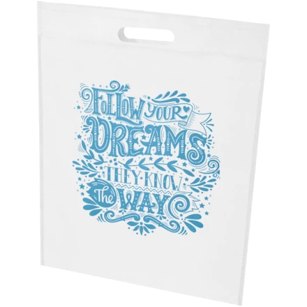 EcoSeal torba na zakupy o pojemności 5 l z włókniny z recyklingu z certyfikatem GRS (NPC-13010301)