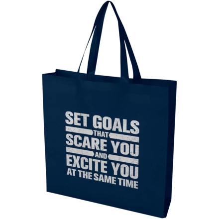 EcoSeal torba na zakupy z dnem wykonana z włókiny z recyklingu z certyfikatem GRS o pojemności 12 l (NPC-13010655)