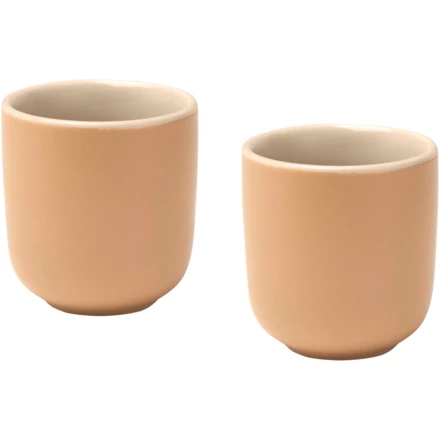 Male filiżanki ceramiczne do espresso o pojemności 90 ml - zestaw 2 sztuk (NPC-12639707)