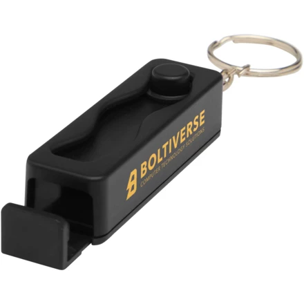 Aggia podstawka pod telefon z recyklingowanego tworzywa sztucznego z sensoryczną zabawką antystresową (NPC-12446090)