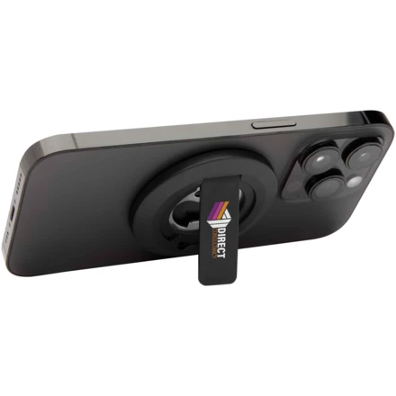 Ain podstawka na telefon z mocowaniem magnetycznym, z tworzyw sztucznych pochodzących z recyklingu z otwieraczem do butelek (NPC-12446190)