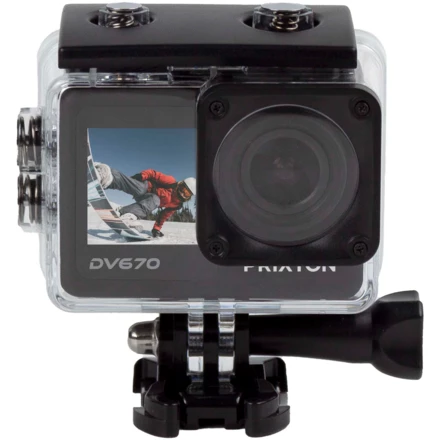 Prixton DV670 kamera sportowa 4K z dwoma ekranami (NPC-2PA17390)