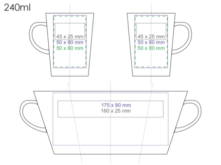 Victor 240ml biały/biały (NMX-M127-69954)
