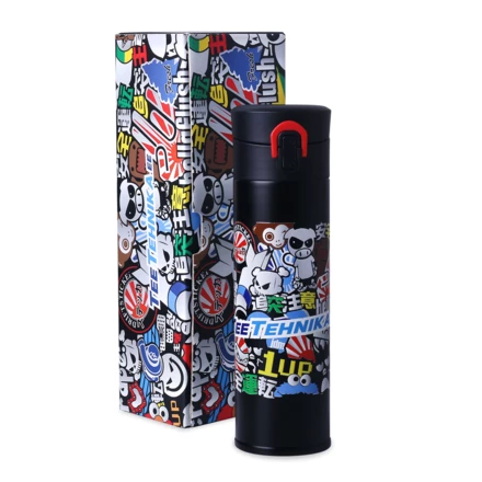 Kubek termiczny Meteor 320ml czarny/czarny (NMX-M476-82809)