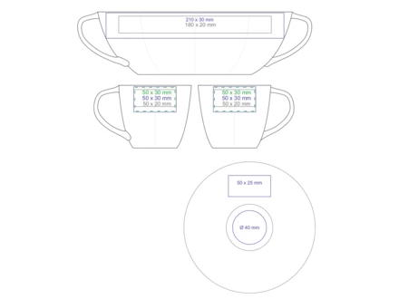 Vision Set 200ml biały/biały (NMX-C240-85573)