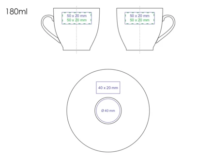 Ole 180ml biały/biały (NMX-C216-68554)