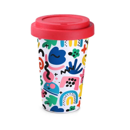 Freedom Classic 280ml biały/czerwony (NMX-M118-69662)