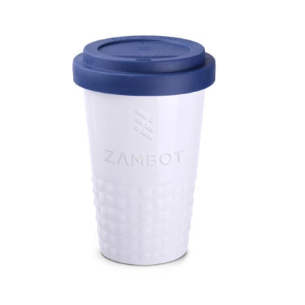 Kubek termiczny Freedom Excellence Classic 280ml biały/granatowy (NMX-M455-80818)