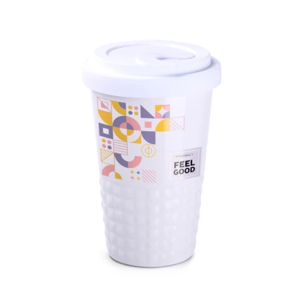 Kubek termiczny Freedom Excellence Lock 280ml biały/biały (NMX-M458-80766)