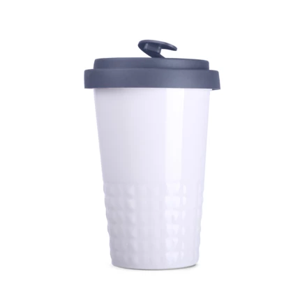 Kubek termiczny Freedom Excellence Lock 280ml biały/szary (NMX-M458-80765)