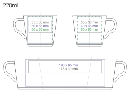 Prince 220ml weiß/weiß (NMX-M529-87570)
