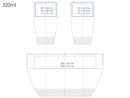 Sparkle 320ml bezbarwny/bezbarwny (NMX-G528-87710)