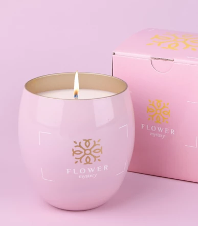 Świeca sojowa Glamour EU Soy Wax 375ml bezbarwny/bezbarwny (NMX-Ca002-85523)