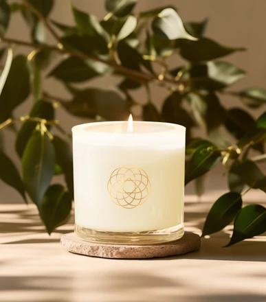 Świeca sojowa Lux Soy Wax 260ml bezbarwny/bezbarwny (NMX-Ca011-85503)