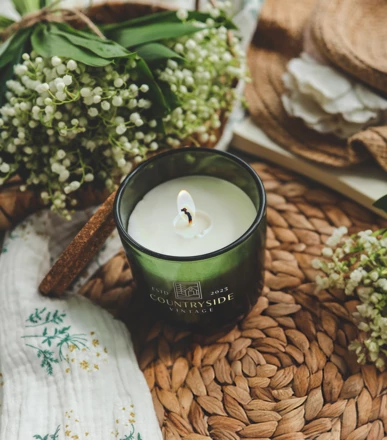 Świeca sojowa Romantic EU Soy Wax 230ml bezbarwny/bezbarwny (NMX-Ca003-85530)