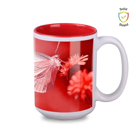 Nevada Art Solid 450ml biały/czerwony (NMX-M554-91573)